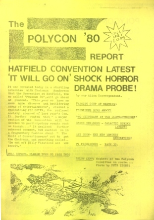 Hatfield PSIFA Science Fiction Convention